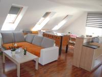 Posezení v ubytování Apartment WELLNESS Vlčková