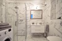 Kúpeľňa v ubytovaní Apartament CASA BIANCA