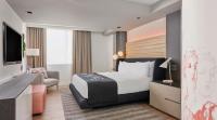 Hotel Zena Washington DCにあるベッド