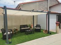 Patio alebo iná vonkajšia časť ubytovania Casa rural Pérez Martín