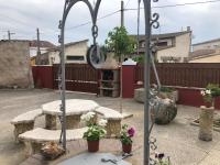 Patio alebo iná vonkajšia časť ubytovania Casa rural Pérez Martín