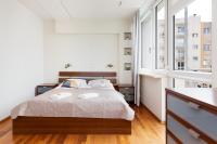 Posteľ alebo postele v izbe v ubytovaní Apartments Warsaw Niecala Noclegi Renters