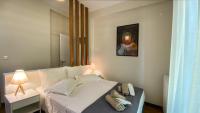 Posteľ alebo postele v izbe v ubytovaní Acropolis Slow Living apt under the Parthenon