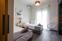 Posteľ alebo postele v izbe v ubytovaní Acropolis Slow Living apt under the Parthenon
