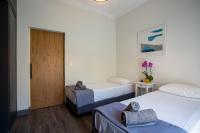 Posteľ alebo postele v izbe v ubytovaní Acropolis Slow Living apt under the Parthenon