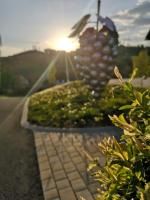 A garden outside Weingut-Gästezimmer UHL