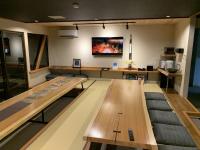 Onsen & Garden -Asante Inn-にあるテレビまたはエンターテインメントセンター
