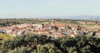 A general view of La Mata de los Olmos or a view of the city taken from the country house