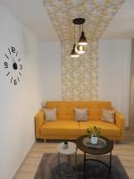 A seating area at Pisztácia 2020 Apartman