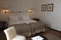 Uma cama ou camas num quarto em Pousada Convento de Belmonte