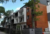 Budynek, w którym mieści się apartament