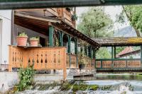 Vonkajšia záhrada v ubytovaní Wohlfühlhotel Goiserer Mühle