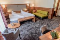 Posteľ alebo postele v izbe v ubytovaní Wohlfühlhotel Goiserer Mühle