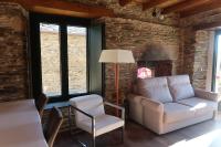 A seating area at A Palleira de Lola