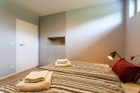 Postel nebo postele na pokoji v ubytování Apartmán na golfu