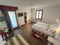 Posteľ alebo postele v izbe v ubytovaní Le Zampolle B & B
