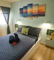 Posteľ alebo postele v izbe v ubytovaní Lagunillas Voyager Apartment BY NAMASTE ELITE