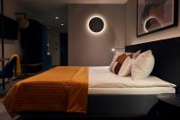 Posteľ alebo postele v izbe v ubytovaní Mountains Hotel