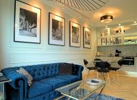 Posedenie v ubytovaní Blue Velvet Premium Apartments III