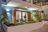 A garden outside Ada Dreams City