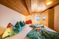 Posteľ alebo postele v izbe v ubytovaní Ferienwohnung Bergblick-schlosshof