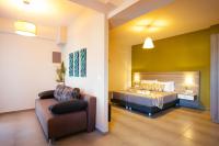 Postel nebo postele na pokoji v ubytování Sea View Luxury Apartments