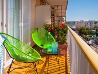 Balkón alebo terasa v ubytovaní Apartment Corales de Mar, at Alcudia Beach