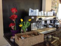 Příslušenství pro přípravu čaje a kávy v ubytování Hostal Fonda Montserrat