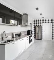 Kuchyňa alebo kuchynka v ubytovaní Agrodomek - komfortowy Apartament na Górnym Śląsku