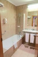 Koupelna v ubytování Hotel Gudamendi