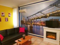 Część wypoczynkowa w obiekcie Apartamentos Dana Madrid