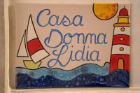 Plán poschodí v ubytovaní Casa Donna Lidia