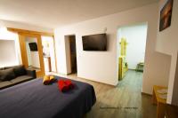Posteľ alebo postele v izbe v ubytovaní Apartamentos Cas Xurrac