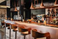 Lounge nebo bar v ubytování Arens Hotel 327mNN