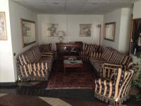 A seating area at Hotel Villa Savoia