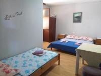Postel nebo postele na pokoji v ubytování Apartments Vidic