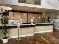 Kuchyň nebo kuchyňský kout v ubytování Hotel Vejo