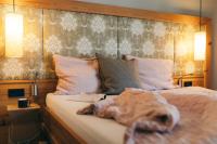 Postel nebo postele na pokoji v ubytování Boutique Hotel Das Rivus