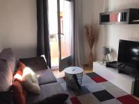 TV a/nebo společenská místnost v ubytování Apartament Center Plaza de Toros