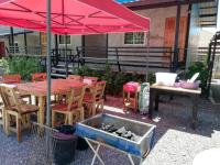 Patio nebo venkovní prostory v ubytování Banrimkhao pakchong