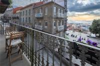 Balkón alebo terasa v ubytovaní Refugio de paz y encanto en el corazón de Vigo con vistas al mar