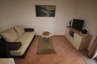 TV a/nebo společenská místnost v ubytování Cosy apartment 5min to beach Mirela Borik