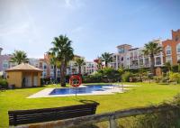 Vonkajšia záhrada v ubytovaní El ático de los flamencos, Apartamentos Living Sur