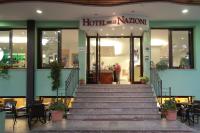 The floor plan of Hotel Delle Nazioni