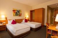 Postel nebo postele na pokoji v ubytování Central Hotel Löwen