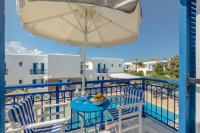 Balkón alebo terasa v ubytovaní Agios Prokopios Hotel