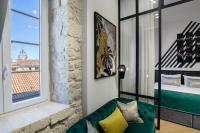 Posezení v ubytování DeZign Superior Apartments & Rooms