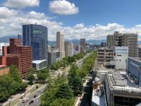 ホテルから撮影された、または一般的な広島市の景色