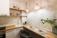 Kuchyňa alebo kuchynka v ubytovaní InCityBnB - Chic Suite
