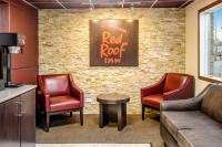 Red Roof Inn Chicago-Alsipにあるシーティングエリア